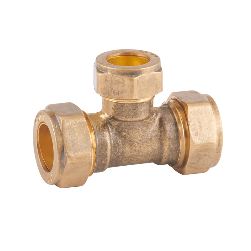 COMPRESSION FITTINGS FOR USE WITH COPPER TUBES Reduced Tee