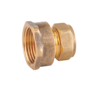 COMPRESSION FITTINGS FOR USE WITH COPPER TUBES Female Straight