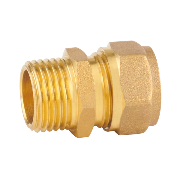 COMPRESSION FITTINGS FOR MULTILAYER PIPE AND PE-X PIPE Male Straight