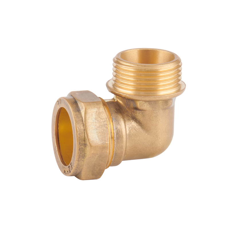 COMPRESSION FITTINGS FOR USE WITH COPPER TUBES Male Elbow