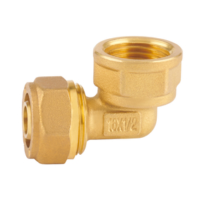 COMPRESSION FITTINGS FOR MULTILAYER PIPE AND PE-X PIPE Female Elbow
