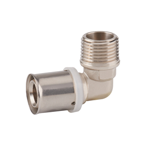 Press Fittings For Multilayer Pipe And PE-X Pipe U,TH,M Male Elbow