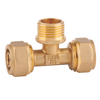 COMPRESSION FITTINGS FOR MULTILAYER PIPE AND PE-X PIPE Male Tee