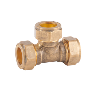 COMPRESSION FITTINGS FOR USE WITH COPPER TUBES Equal Tee